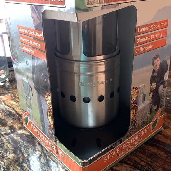 NRFB FireFly Lantern /Cookstove biomass burning collapsible from Stovetecstore - Picture 3 of 8